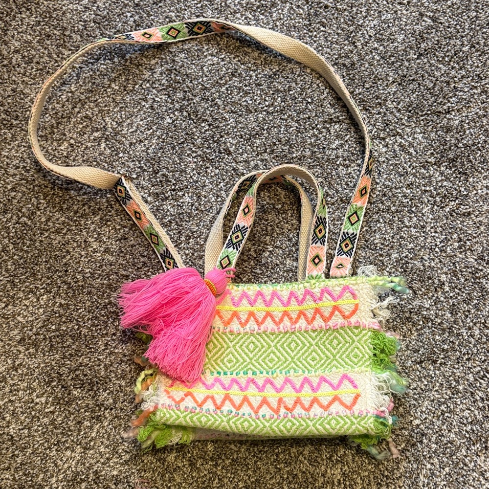 Jen & Co. Handcrafted Cream Tote Bag